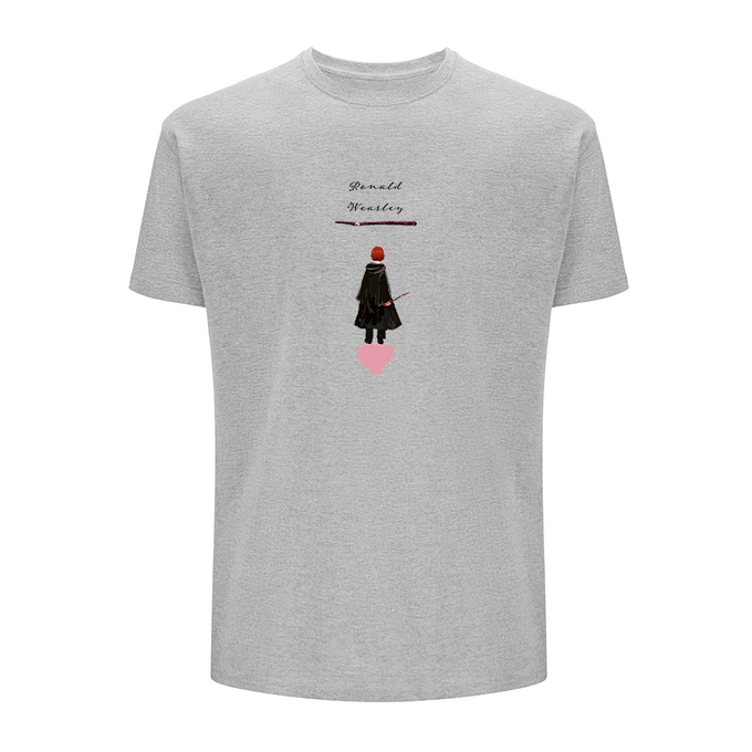 Harry Potter Ron Weasley Gray T-shirt