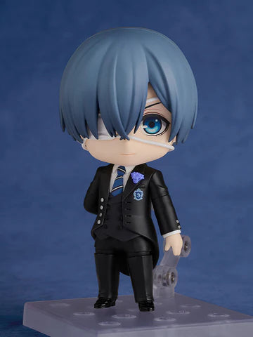 Nendoroid Kuroshitsuji Kishuku Gakkou-hen Ciel Phantomhive Sapphire Owl Ver