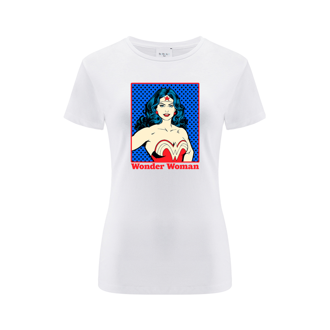Wonder Woman DC White T-shirt