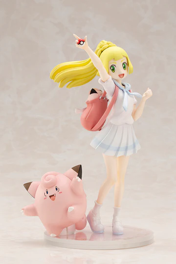 Pokemon Monsters Ultra Moon 1/8 Lillie & Pippi Ganba ver