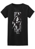 Black Butler Sebastian Michaelis And Ciel Phantomhive Floral Jrs Screen Print T-Shirt
