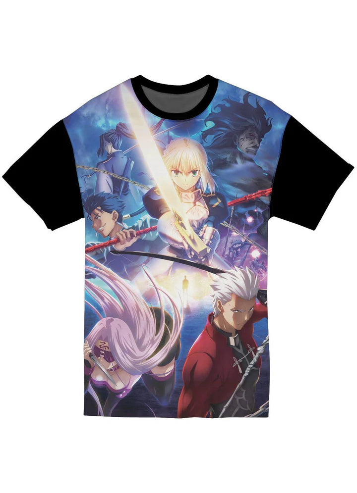 Fate/stay night Group Sublimation Jrs T-Shirt
