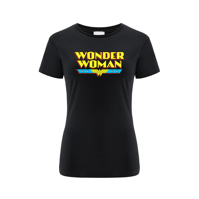 Wonder Woman DC Black T-shirt