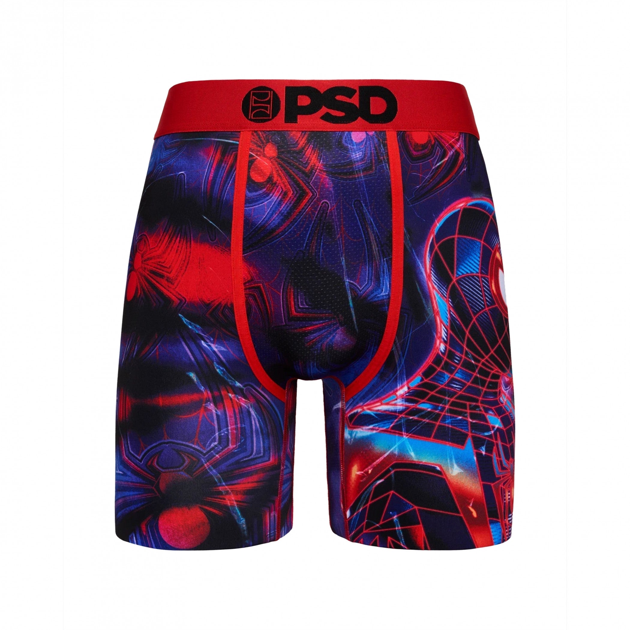 Miles Morales Neon Tie-Dye PSD Boxer Briefs