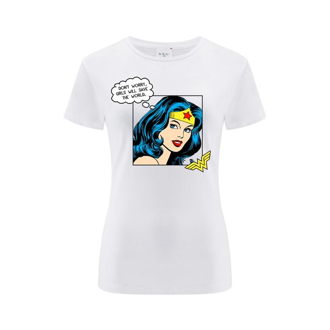 Wonder Woman DC White T-shirt