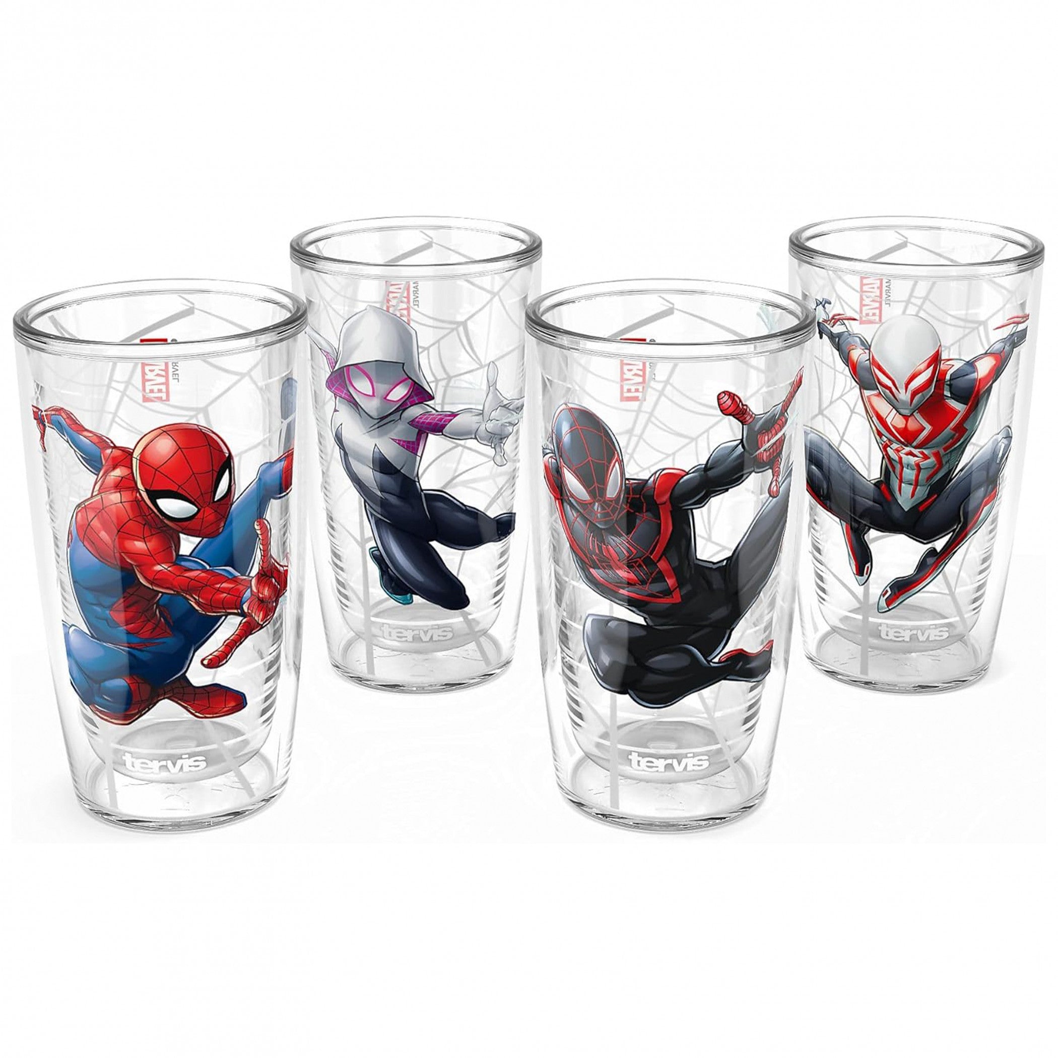 Spider-Man Web Swinging Collection 16oz Tervis® Tumblers 4-Pack