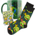 Teenage Mutant Ninja Turtles Socks Sticker and Mug Bundle