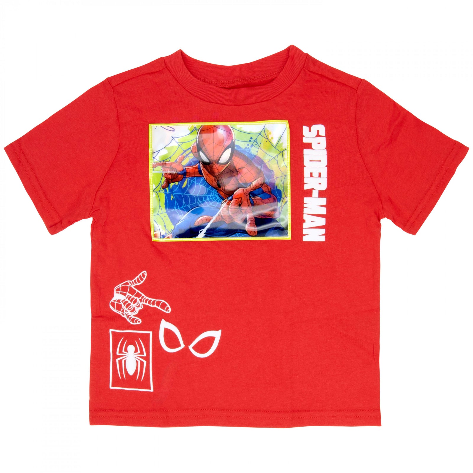 Spider-Man Lenticular Patch Boy's T-Shirt