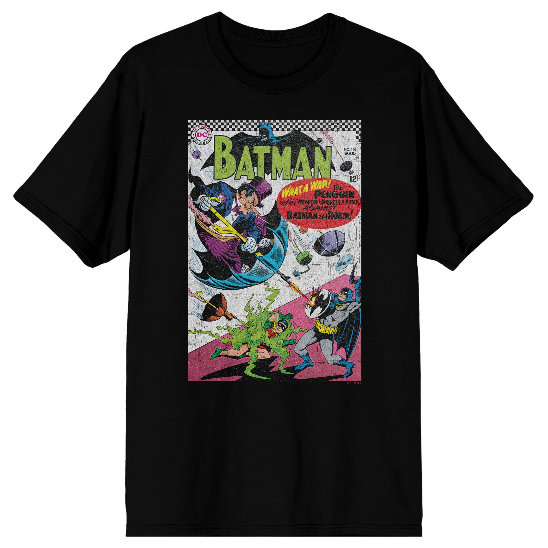 Batman #190 Cover Penguin T-Shirt
