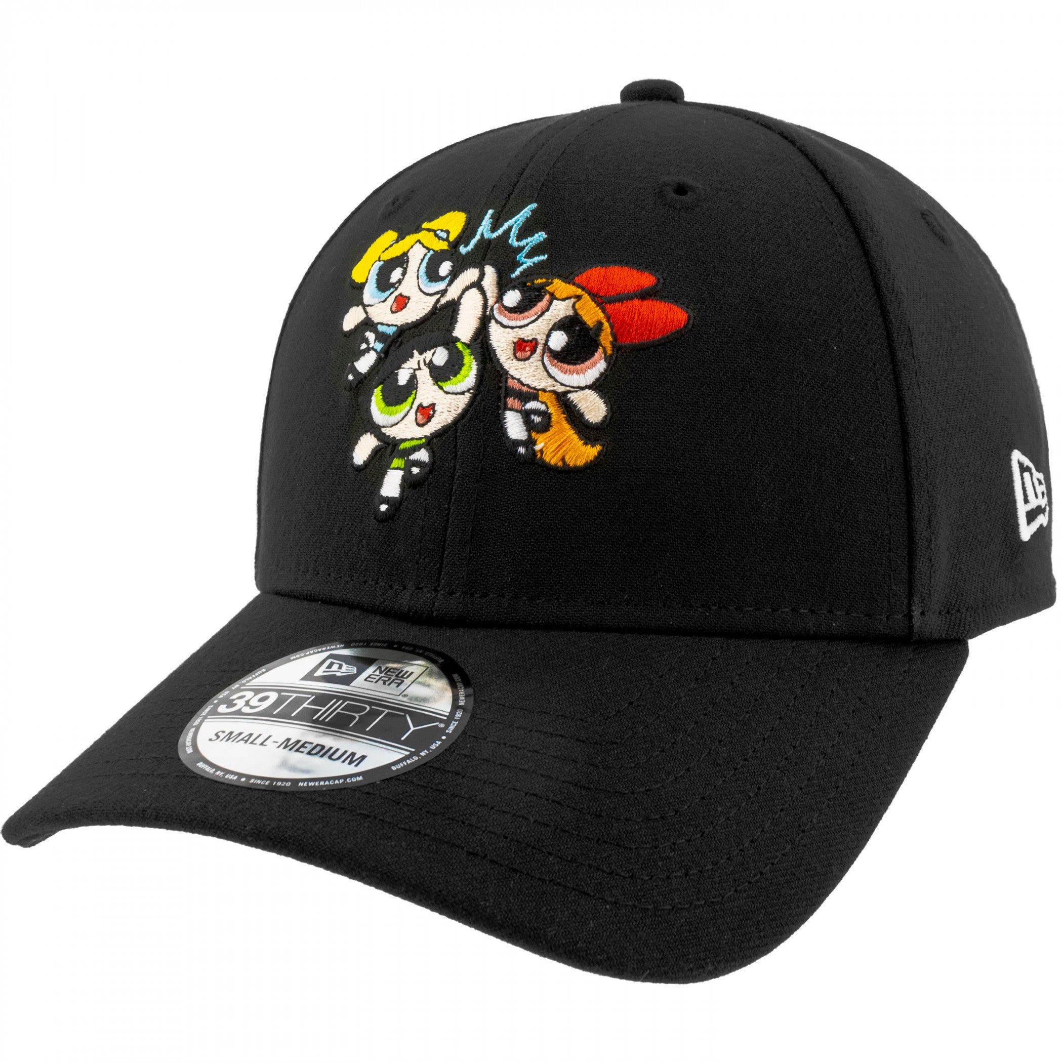 The Powerpuff Girls Logo New Era 39Thirty Fitted Hat
