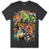 Marvel Heroes Collage and Logo T-Shirt