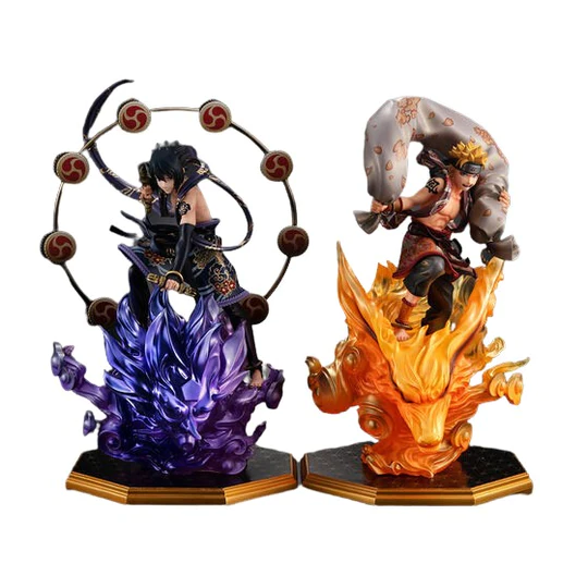 Precious G.E.M. Naruto Shippuuden Uchiha Sasuke & Uzumaki Naruto Set Exclusive