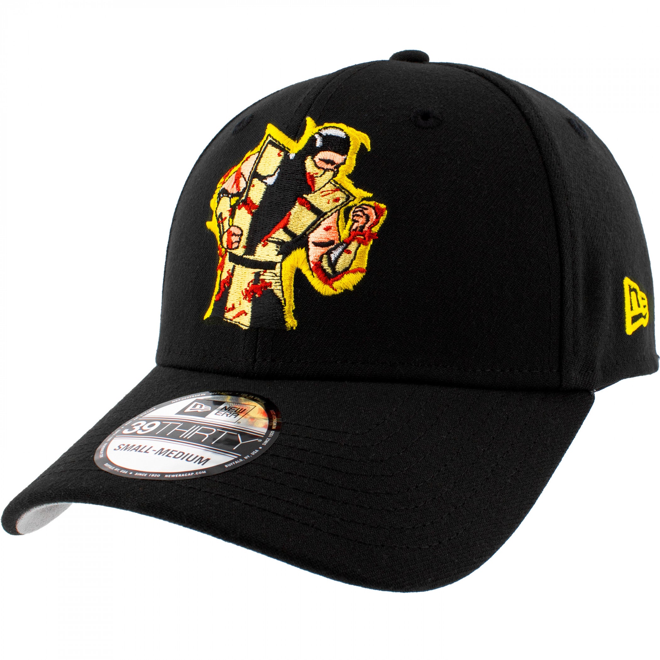 Mortal Kombat Scorpion New Era 39Thirty Fitted Hat