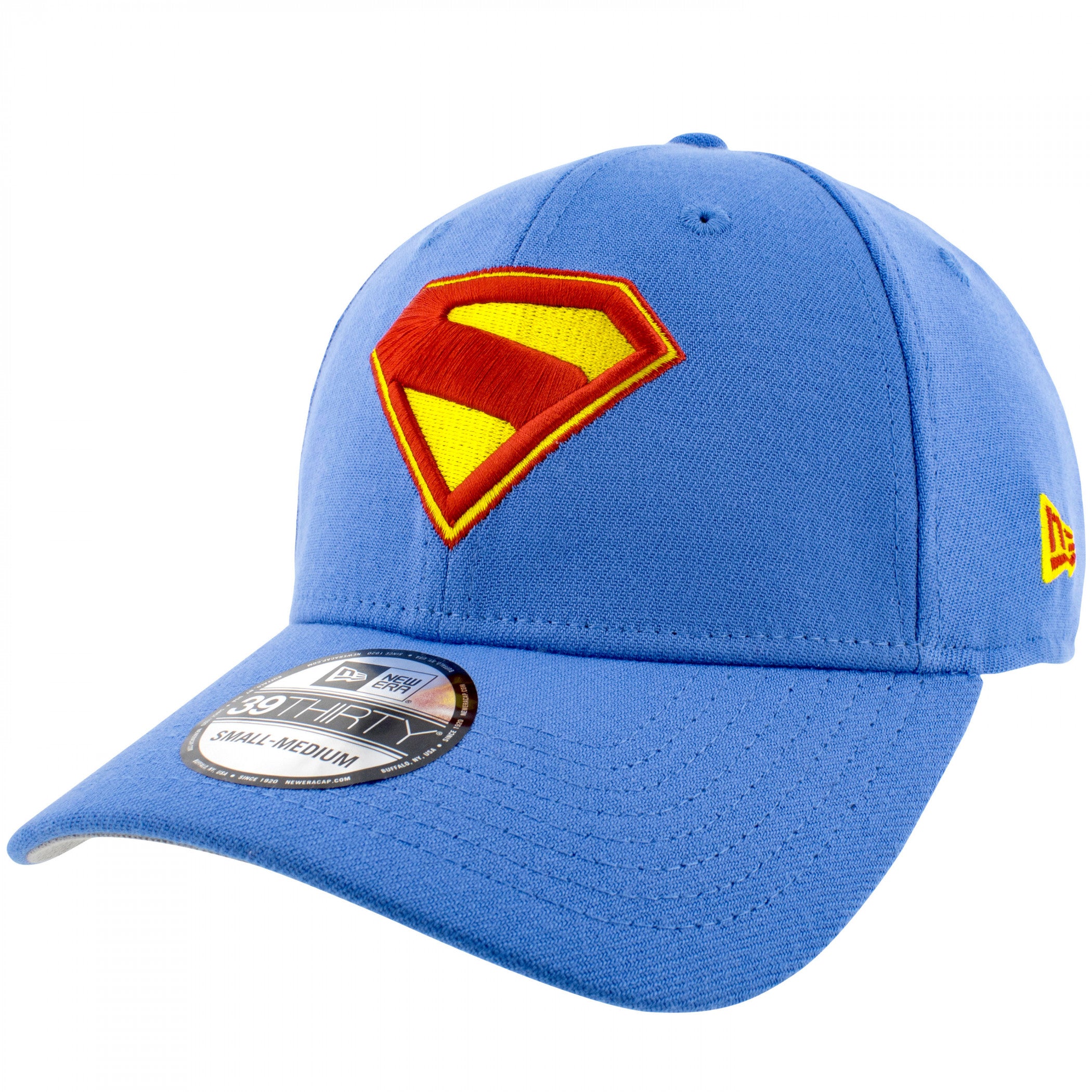 Superman James Gunn Logo New Era 39Thirty Fitted Hat