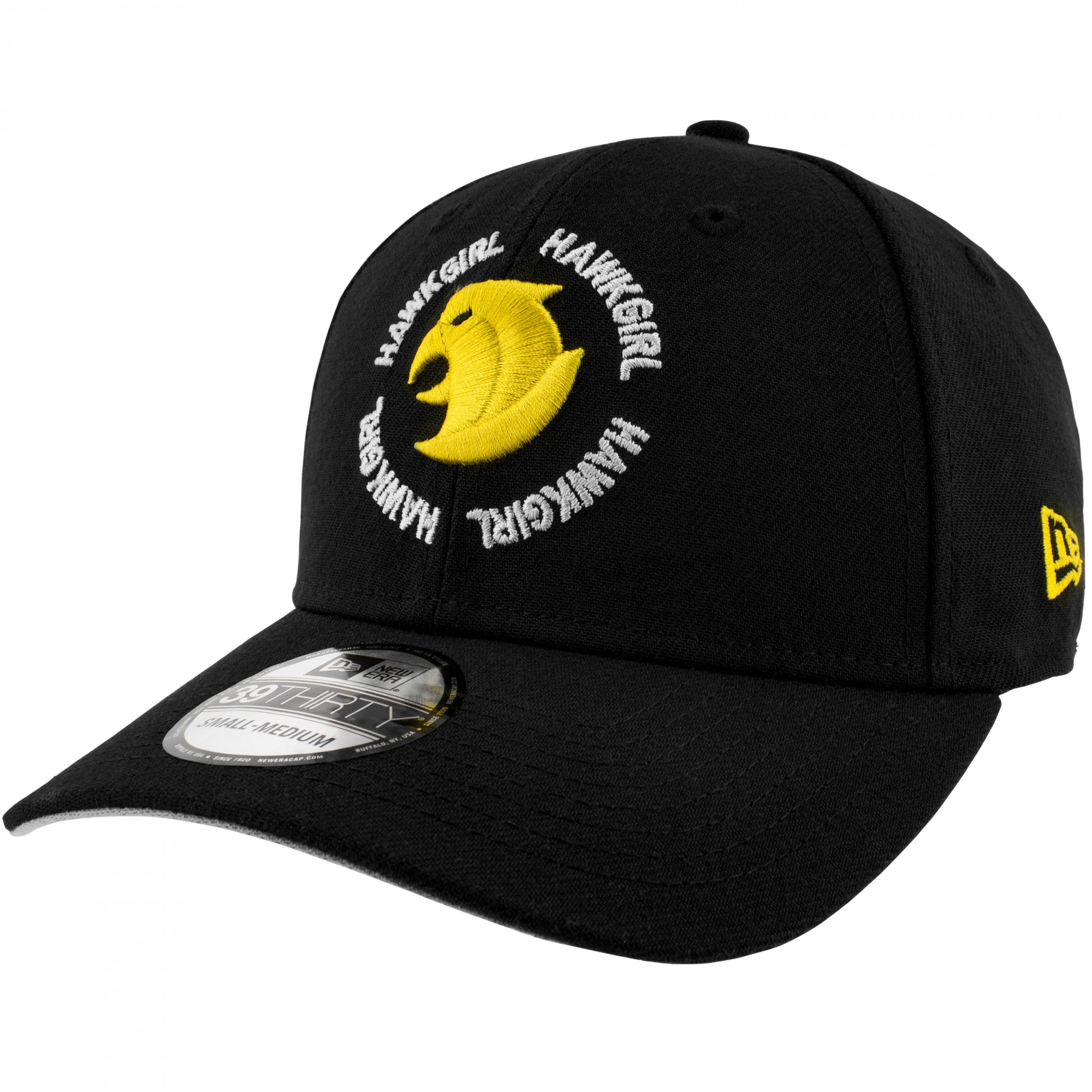 Hawkgirl Logo New Era 39Thirty Fitted Hat