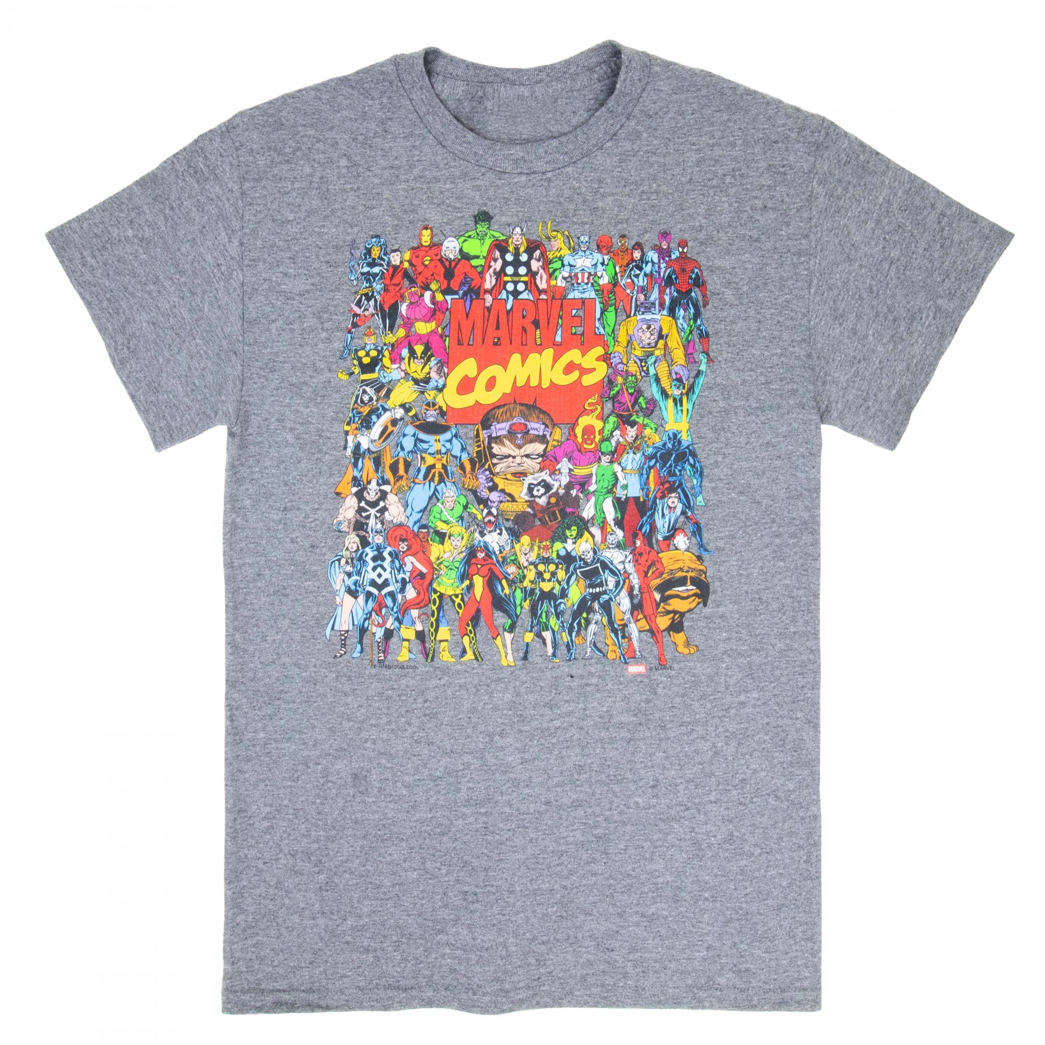 Marvel Comics Character Collage T-Shirt