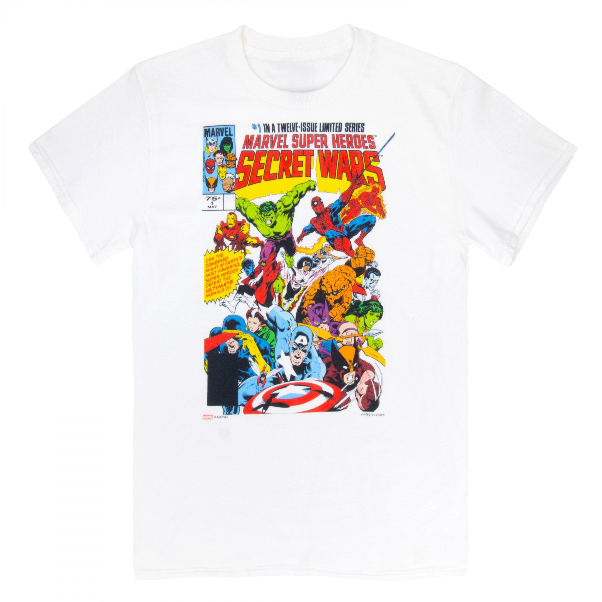 Marvel Comics Secret Wars #1 Comic Cover T-Shirt