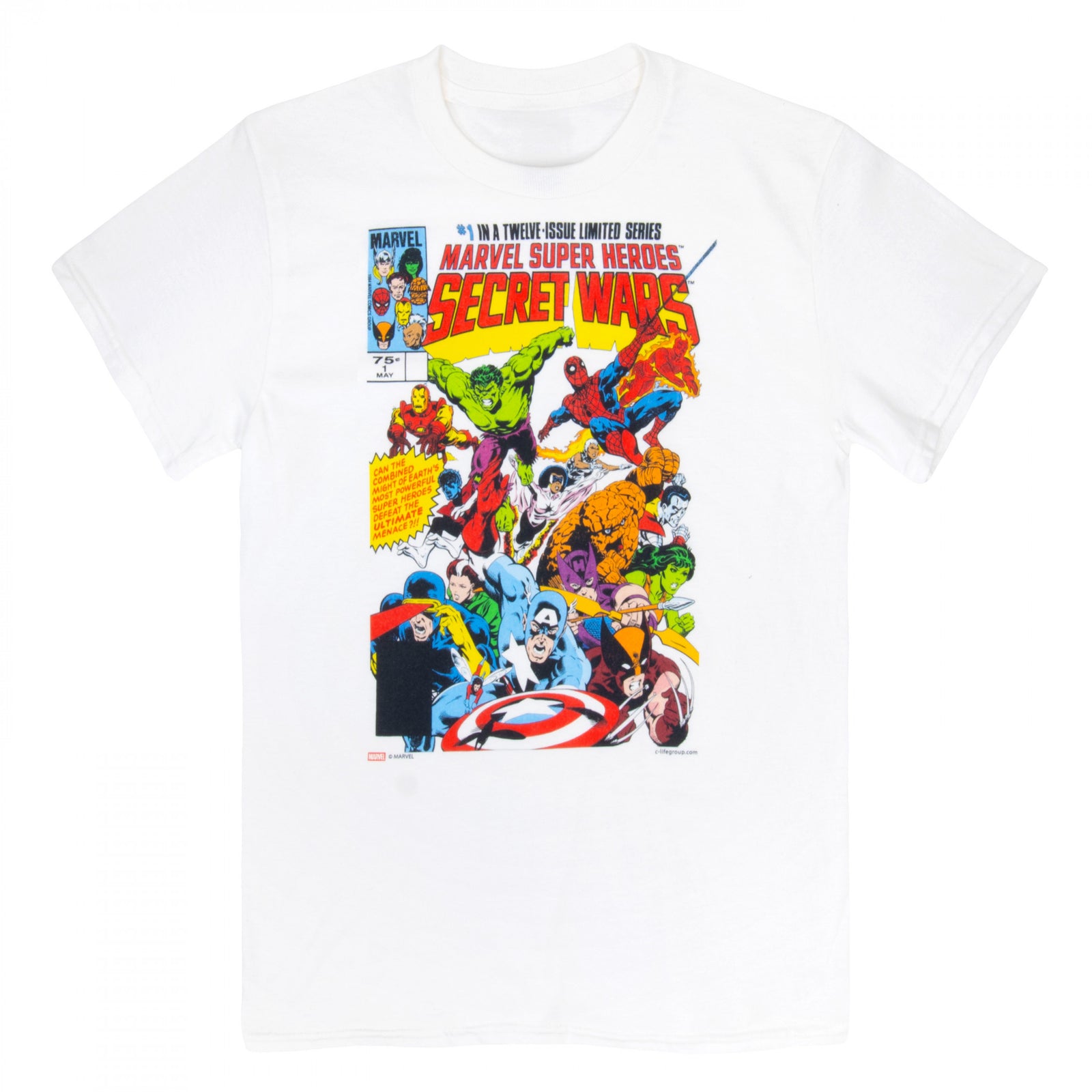 Marvel Comics Secret Wars #1 Comic Cover T-Shirt