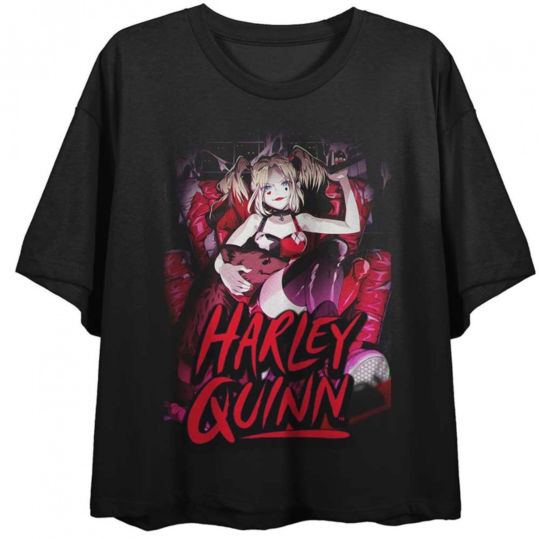 DC Comics Harley Quinn Crop T-Shirt