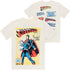 Superman Logo Collection Front and Back Print NEW ERA T-Shirt