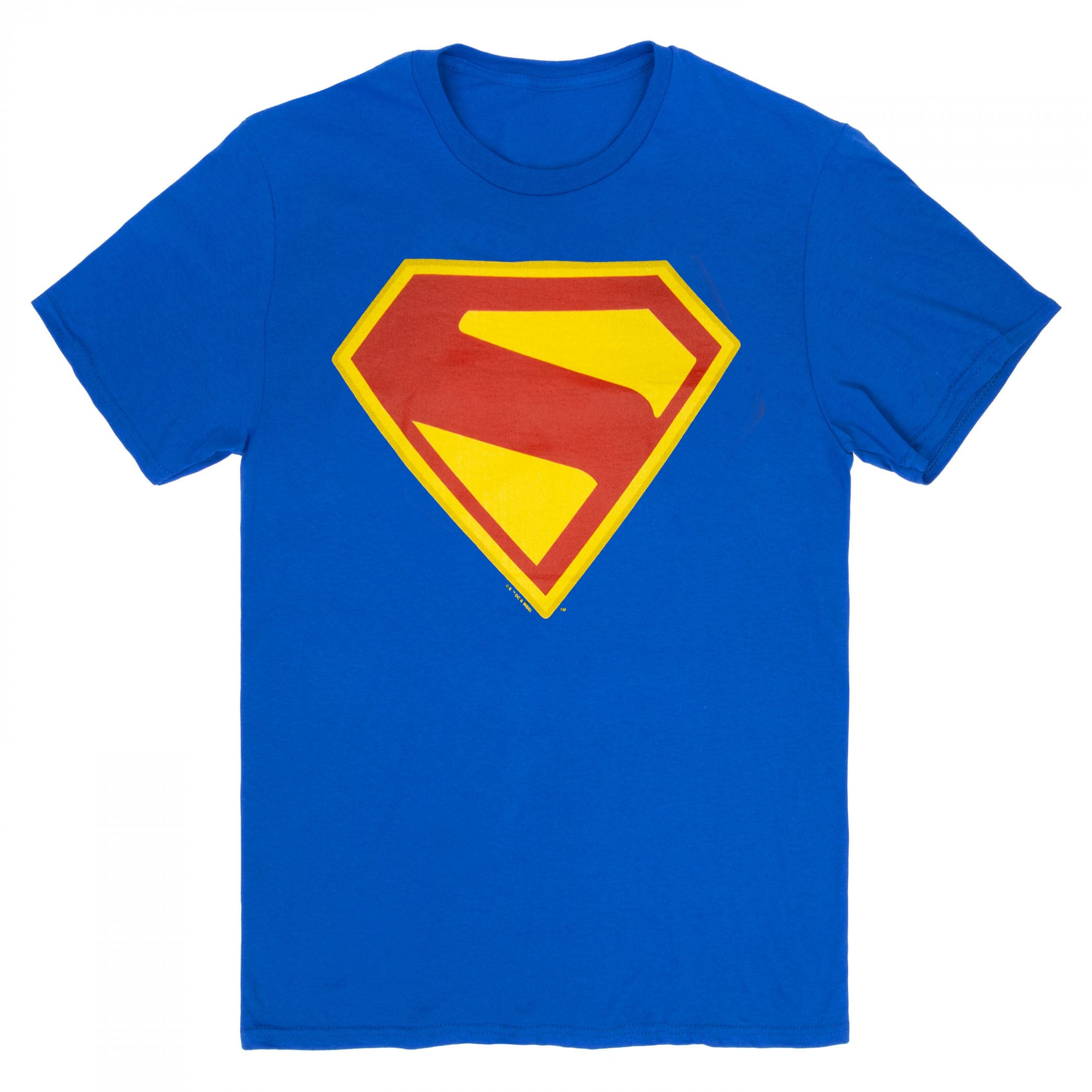 Superman James Gunn Logo Blue T-Shirt