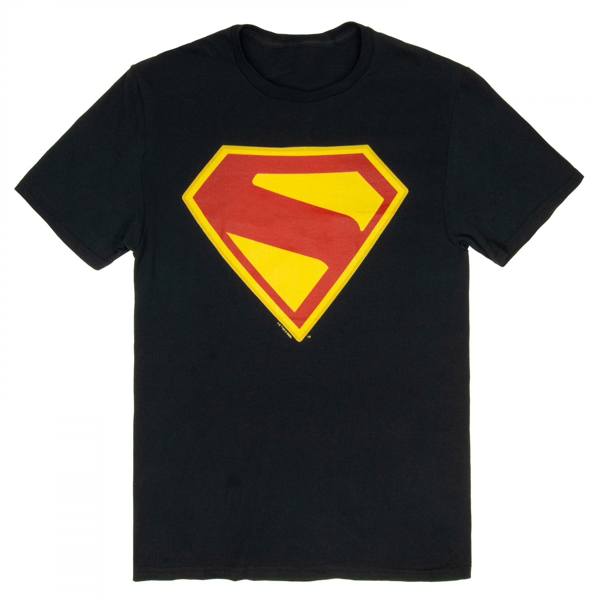 Superman James Gunn Logo Black T-Shirt
