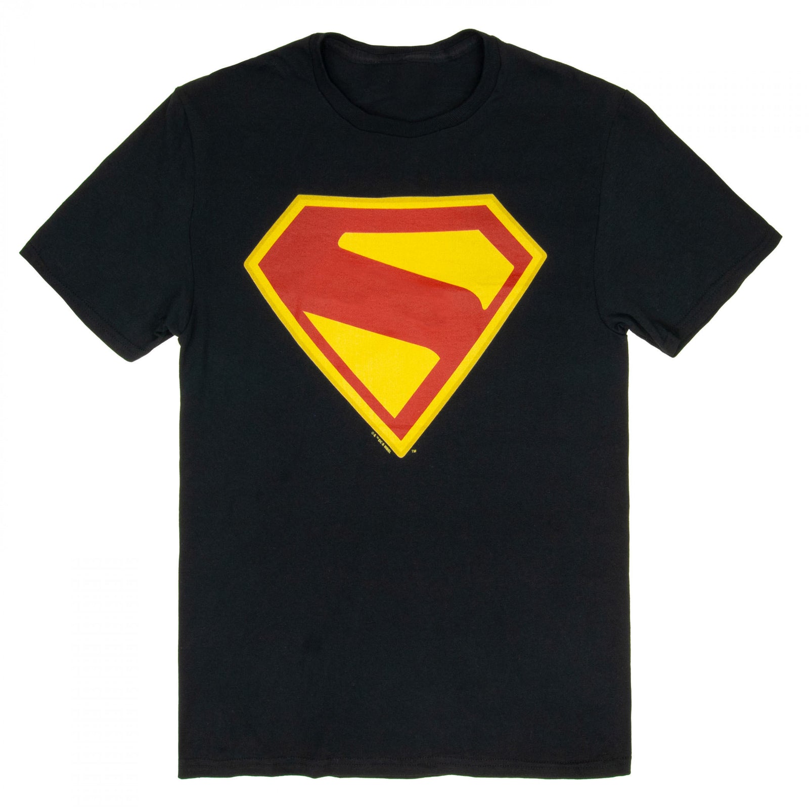 Superman James Gunn Logo Black T-Shirt