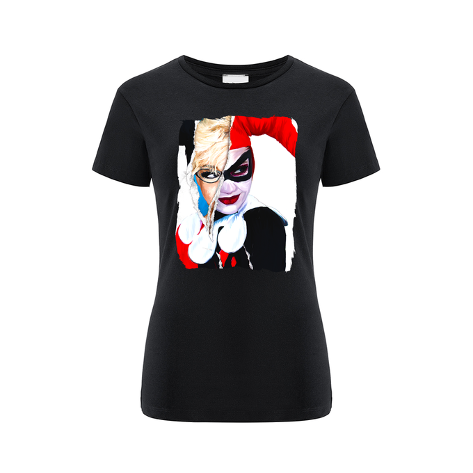 Harley Quinn DC Black T-Shirt
