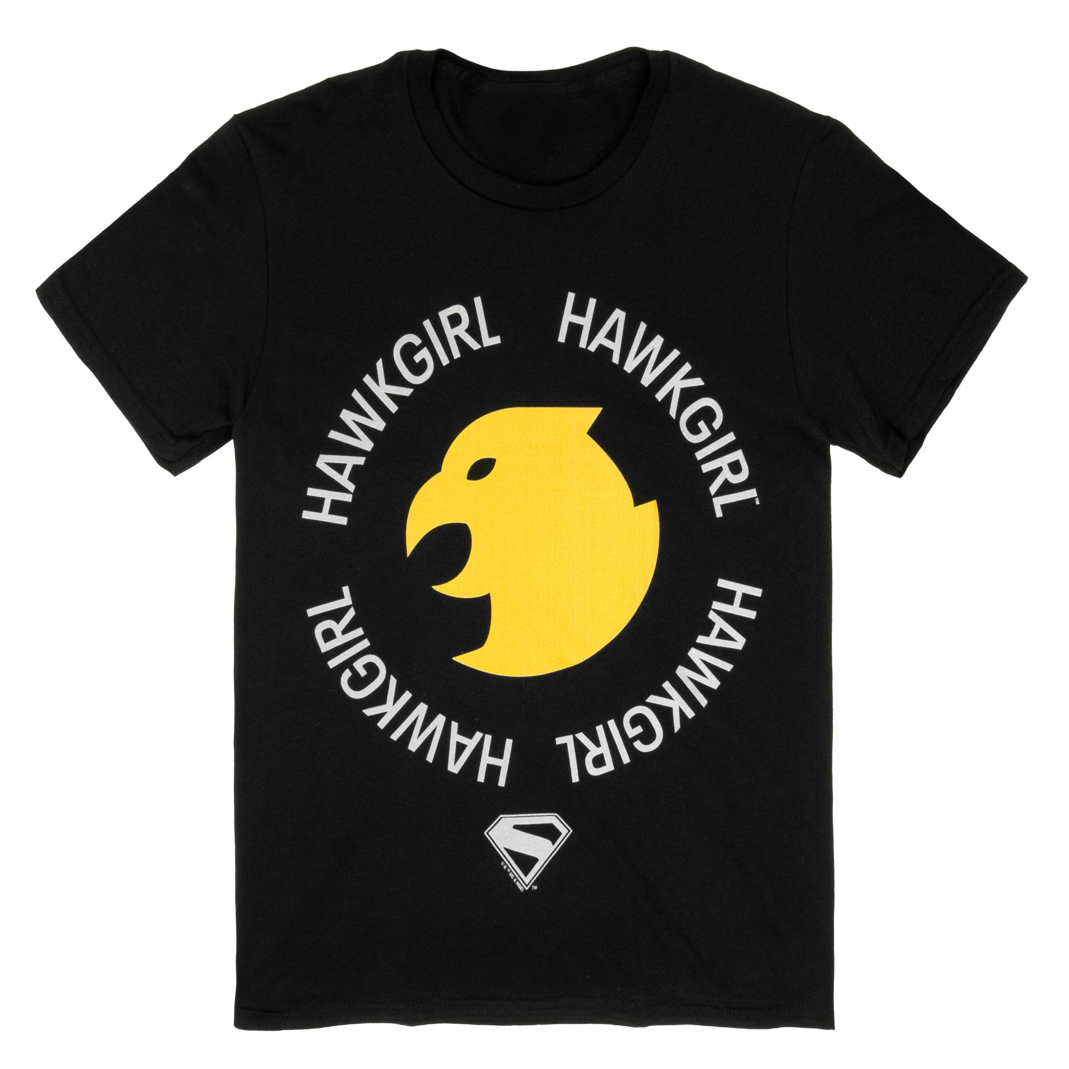 Superman Hawkgirl Logo T-Shirt