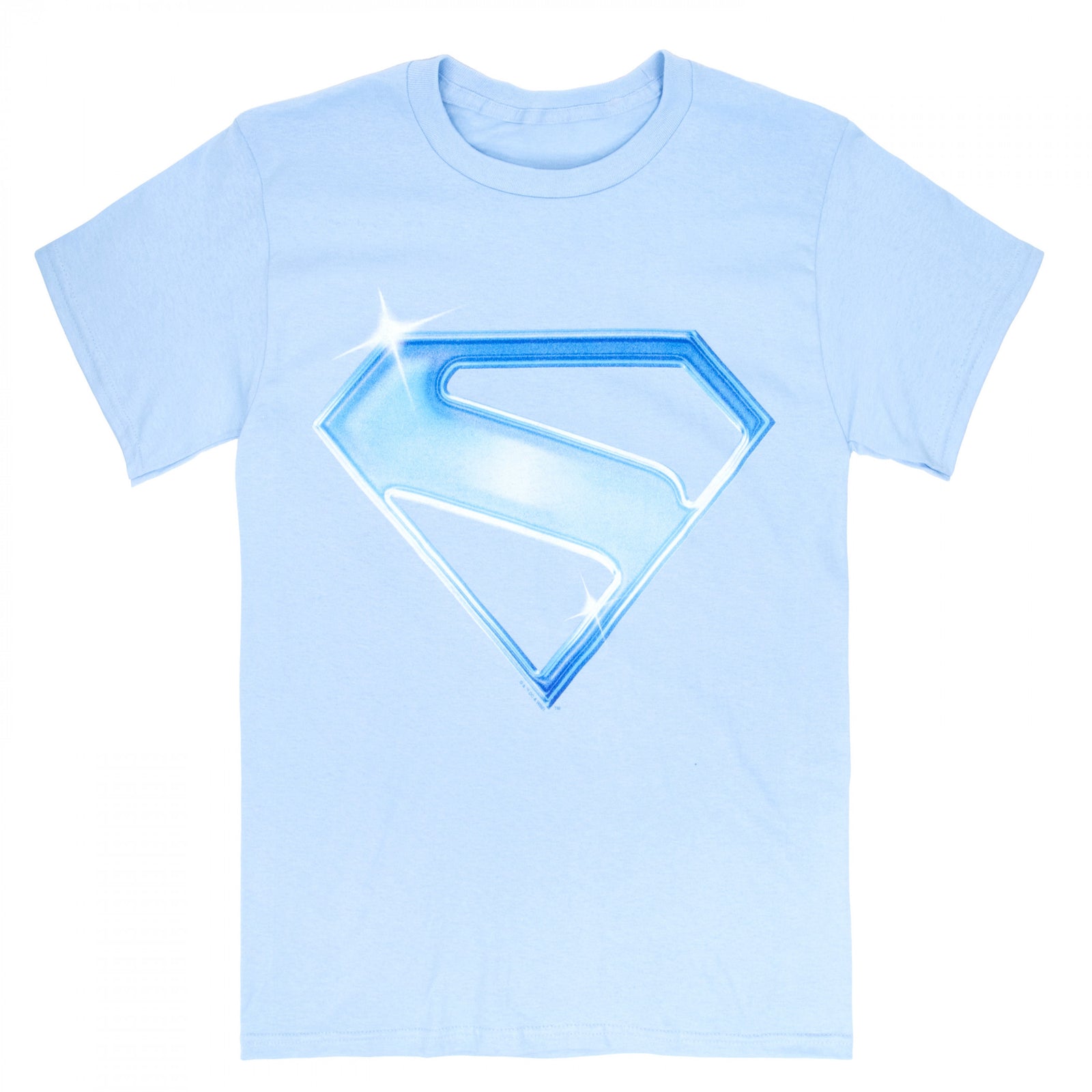 Superman James Gunn Shining Blue Logo T-Shirt