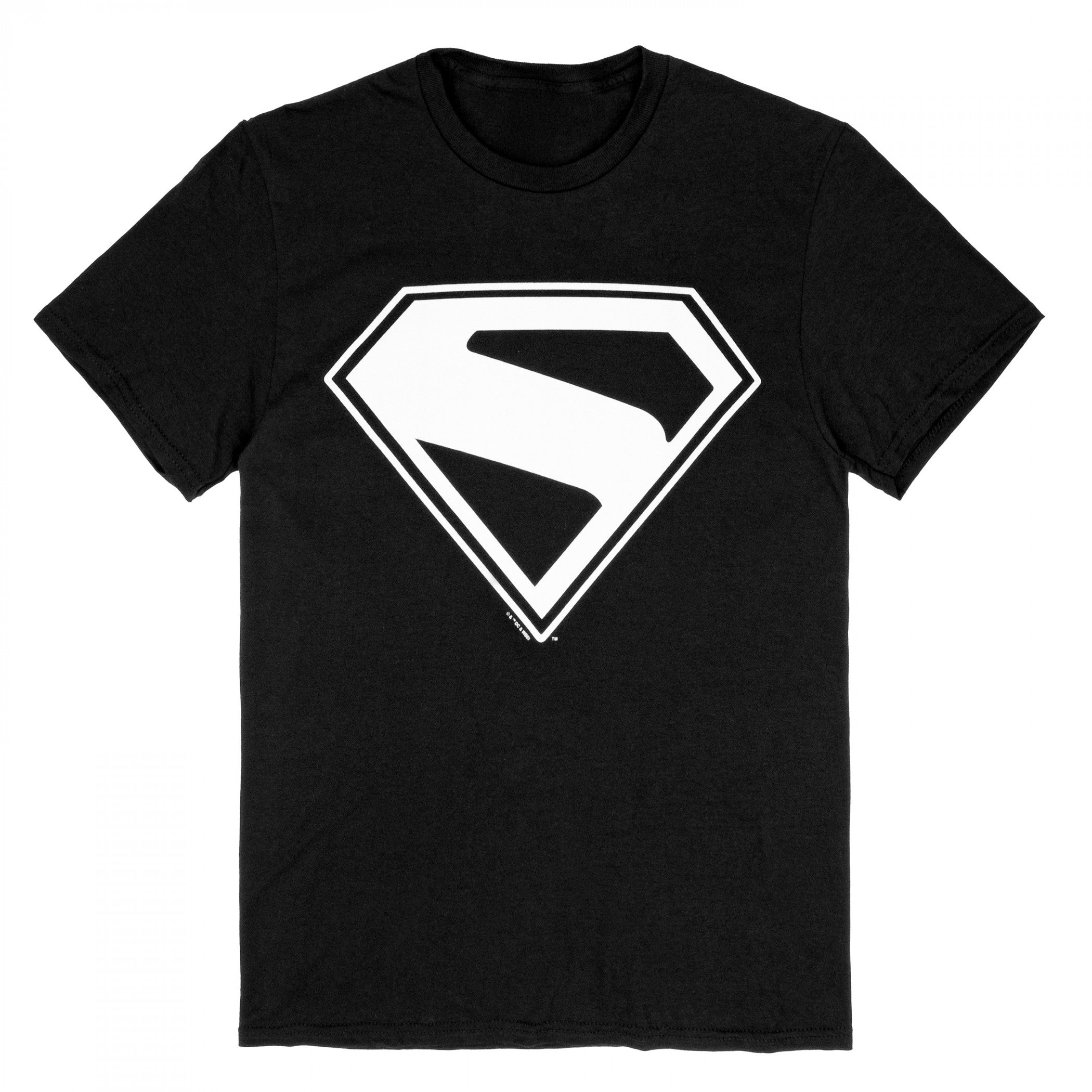 Superman James Gun Logo Black Colorway T-Shirt