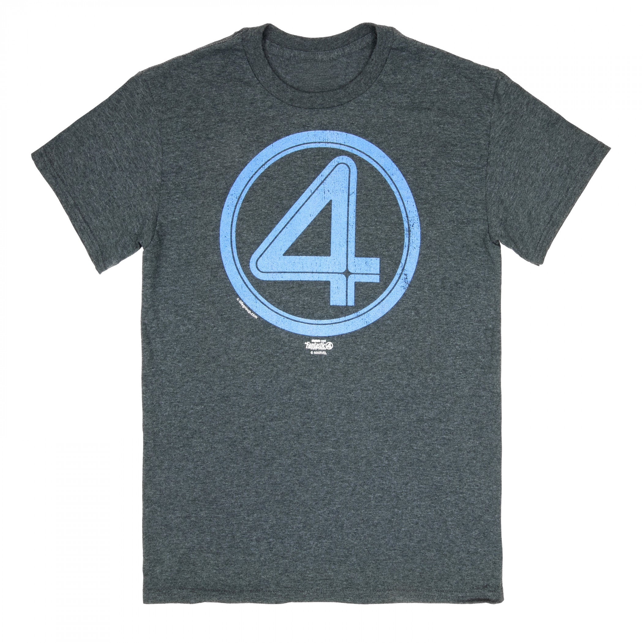 Fantastic Four Logo Grey Colorway T-Shirt