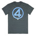 Fantastic Four Logo Grey Colorway T-Shirt