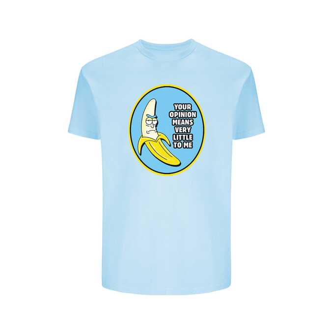 Rick and Morty Light Blue T-shirt