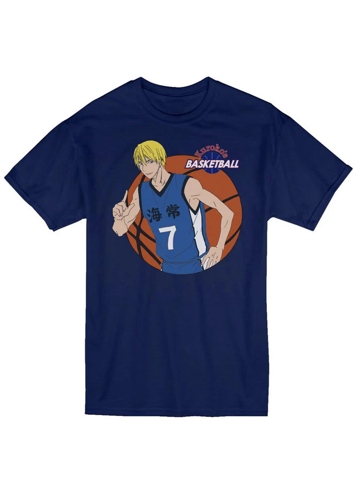 Kuroko's Basketball Ryota Kise Men's Screen Print T-Shirt