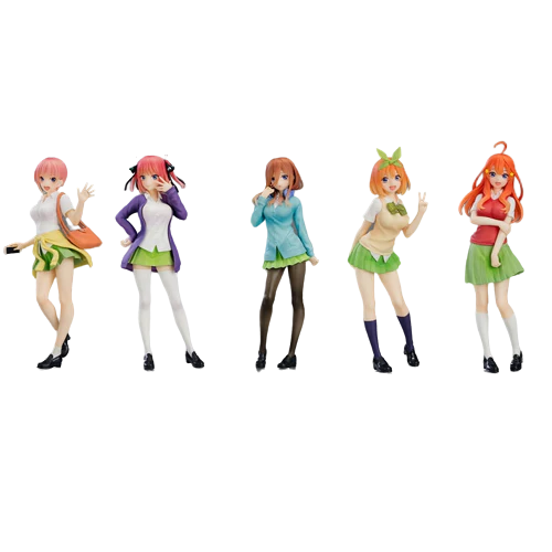 Eiga Gotoubun no Hanayome Pop Up Parade 1.5 Set