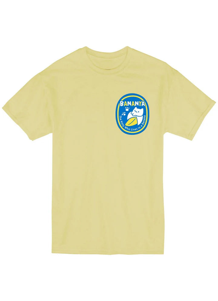 Bananya Bananya Seal Men's Screen Print T-Shirt