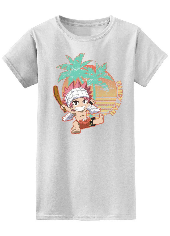 Fairy Tail SD Natsu Dragneel Beachwear Jrs Print T-Shirt