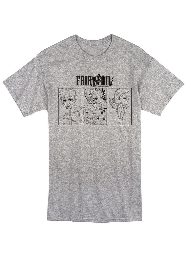 Fairy Tail SD Line Art Group Swim Men's T-Shirt
