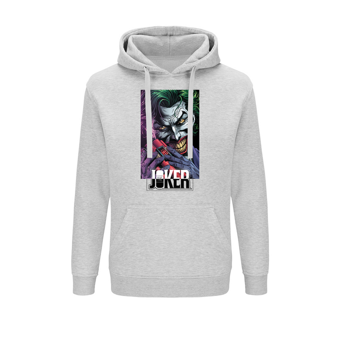 Joker DC Gray Hoodie
