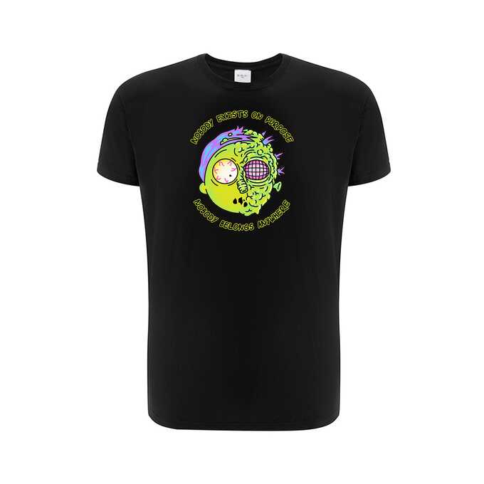 Rick and Morty Black T-shirt