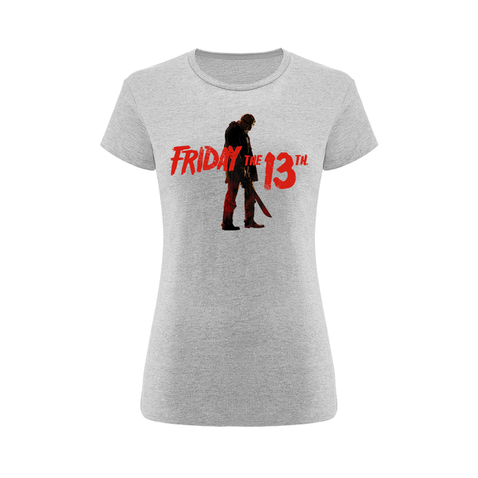 Friday the 13th Horror Gray T-Shirt