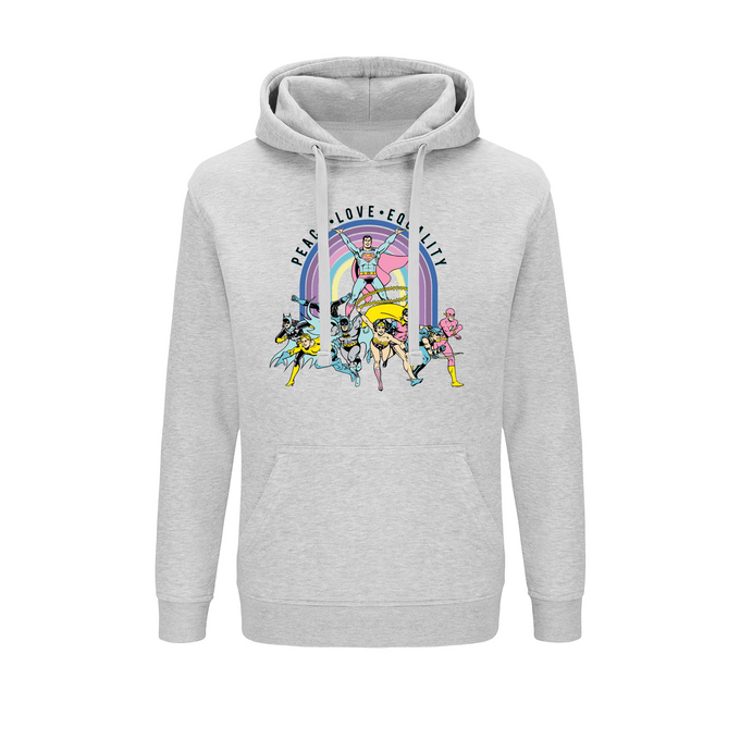 Justice League DC Gray Hoodie
