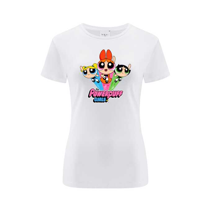 The Powerpuff Girls White T-Shirt