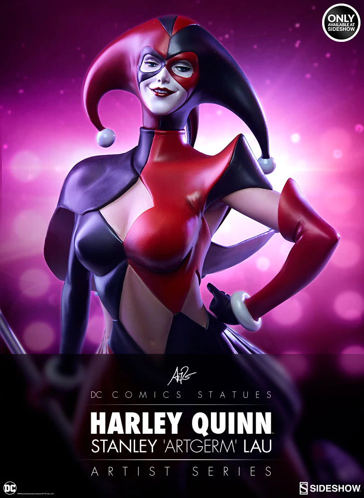 Sideshow Collectibles Stanley Artgerm Lau Statue Artist Series Harley Quinn