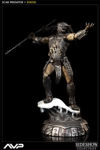Sideshow Collectibles Alien VS Predator Statue Scar Predator