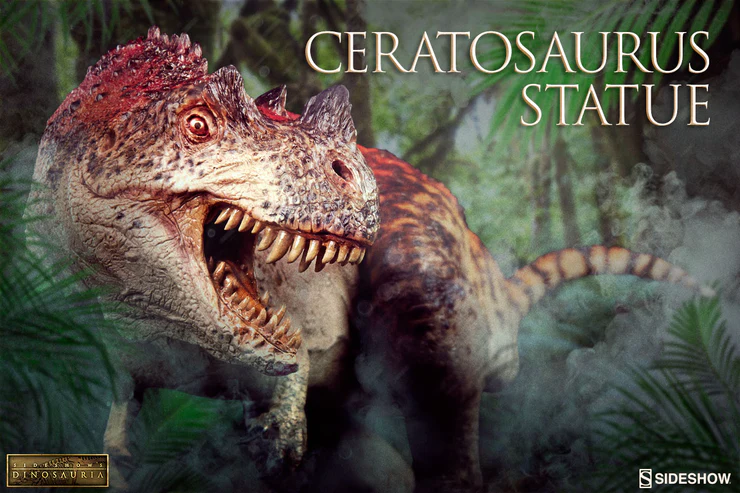 Sideshow Collectibles Dinosauria Statue Ceratosaurus