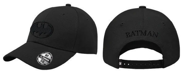 Casquette DC Comics Batman Logo Black Rubber Cap