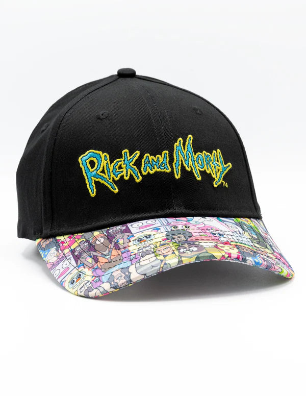 Rick & Morty Logo Cap