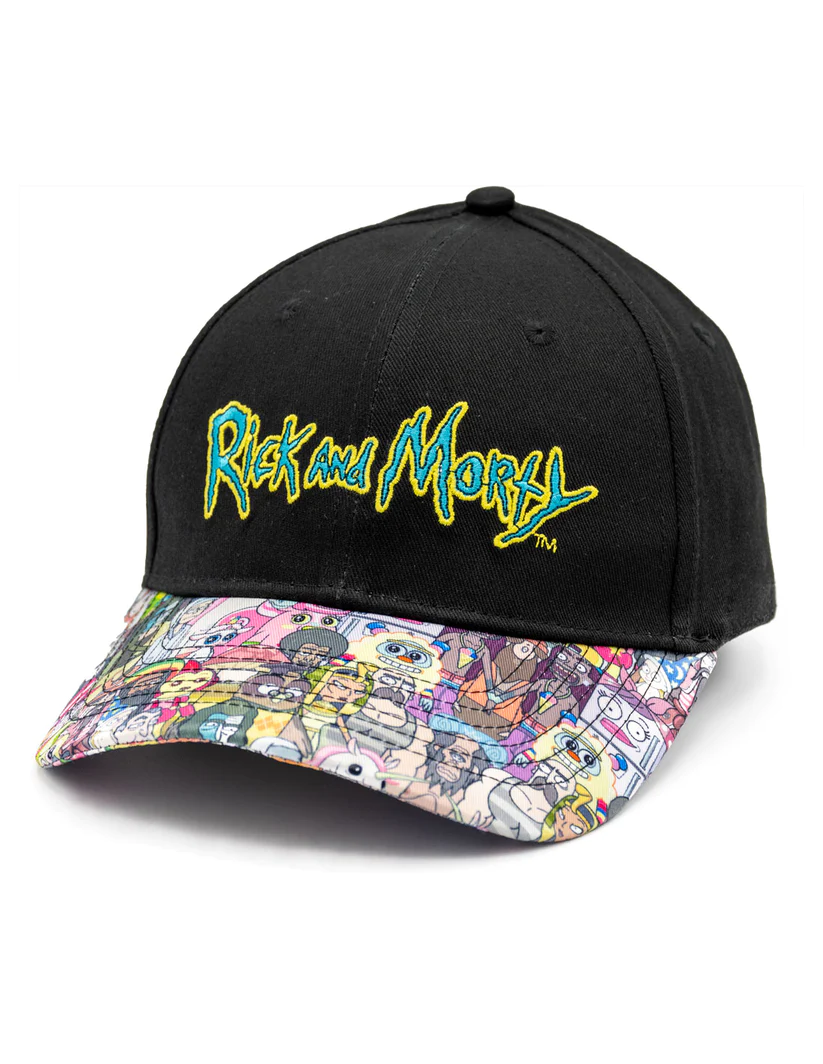 Rick and Morty Logo Hat